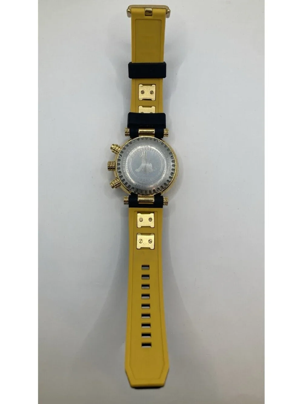 Invicta Disney Subaqua Noma Pluto Gold Skeleton Watch Limited Ed /3000 24518